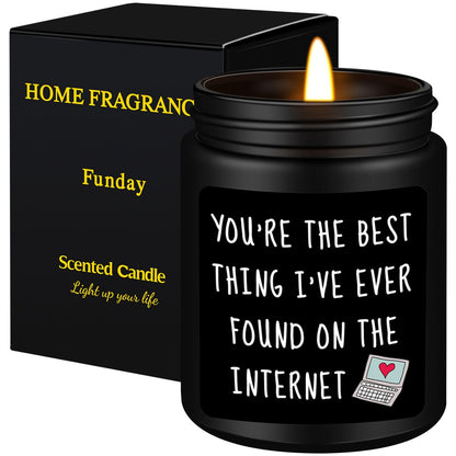 Valentines Day Gifts for Him, Birthday Gifts for Men, Funny Romantic Anniversary Valentines Day Gifts for Boyfriend, Husband, Best Friends, Male, Dad, Candles Gifts for Him