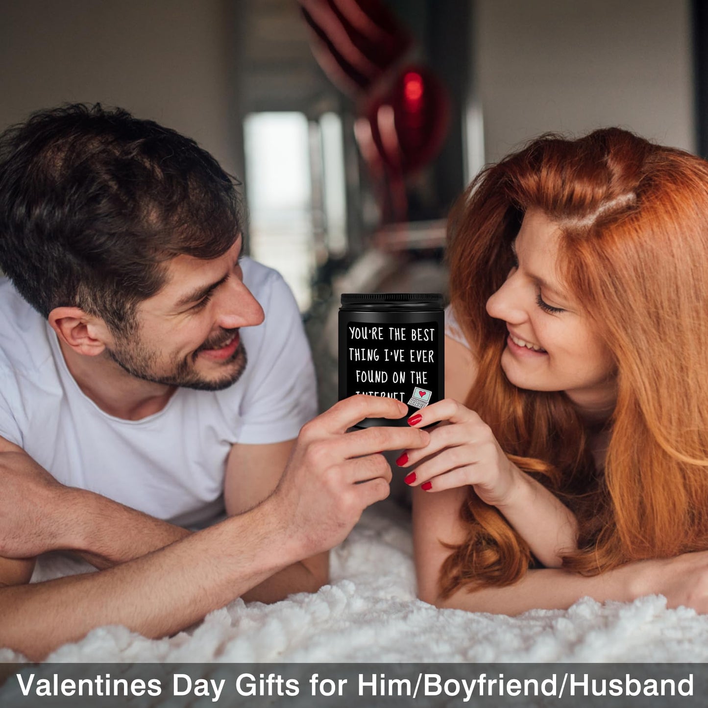 Valentines Day Gifts for Him, Birthday Gifts for Men, Funny Romantic Anniversary Valentines Day Gifts for Boyfriend, Husband, Best Friends, Male, Dad, Candles Gifts for Him