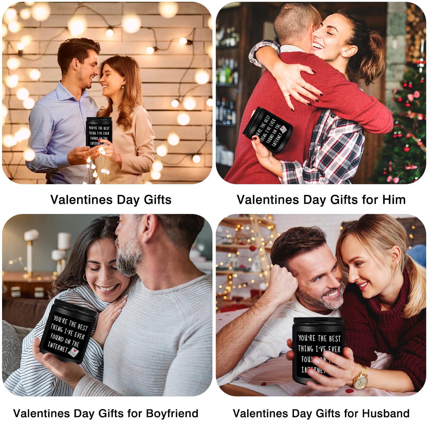 Valentines Day Gifts for Him, Birthday Gifts for Men, Funny Romantic Anniversary Valentines Day Gifts for Boyfriend, Husband, Best Friends, Male, Dad, Candles Gifts for Him